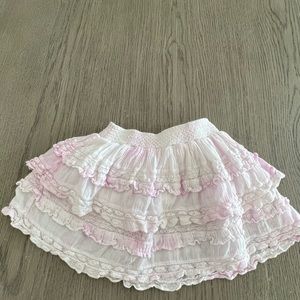 Pink ruffle mini loveshackfancy
